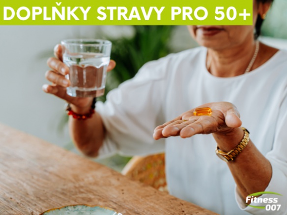 Základní suplementace pro aktivní jedince 50+.  Jaké vitamíny zvolit?