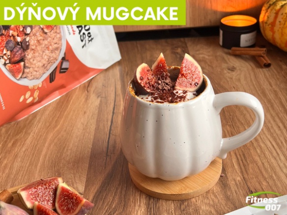 Rychlá fit snídaně do hrníčku: Dýňový mugcake s čokoládou a fíkem Rychlá fit snídaně do hrníčku: Dýňový mugcake s čokoládou a fíkem