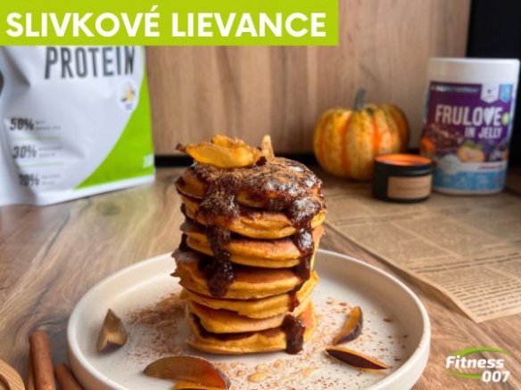 Slivkové lievance plné bielkovín a jesenných chutí