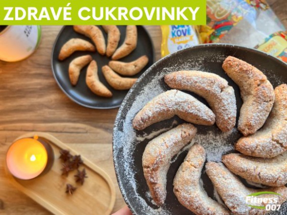 Vanilkové rožteky s orechmi a proteínom – zdravšia verzia vianočnej klasiky