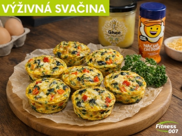 Vajíčkové muffiny – rychlá a zdravá svačina do práce, školy nebo na cesty
