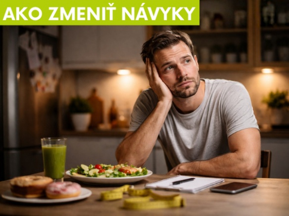Prečo sa mi nedarí zmeniť životný štýl? Marian Jelínek radí, ako vytvárať nové návyky krok za krokom.