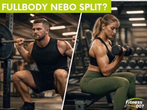 Kolikrát týdně cvičit, aby rostly svaly? Je lepší full body, nebo split?