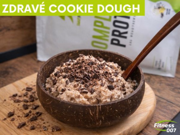 Cookie dough s proteínom: rýchly fit dezert bez pečenia