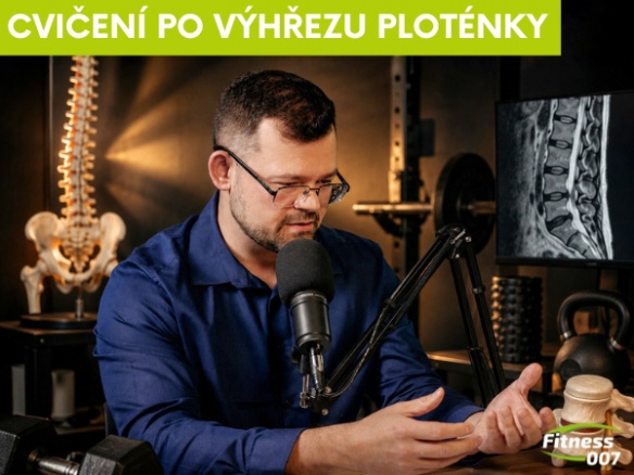 Fyzioterapeut Jiří Ptáček: Výhřez ploténky neznamená konec cvičení. Proč vám ho doktoři často zakazují?