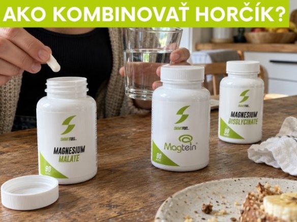 Malát, bisglycinát, alebo magtein? Ako kombinovať horčík počas dňa