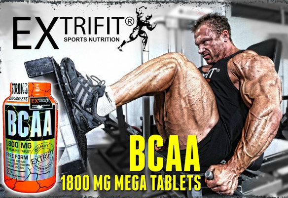 BCAA 1800 mg Mega Tablets - světově unikátní aminokyseliny