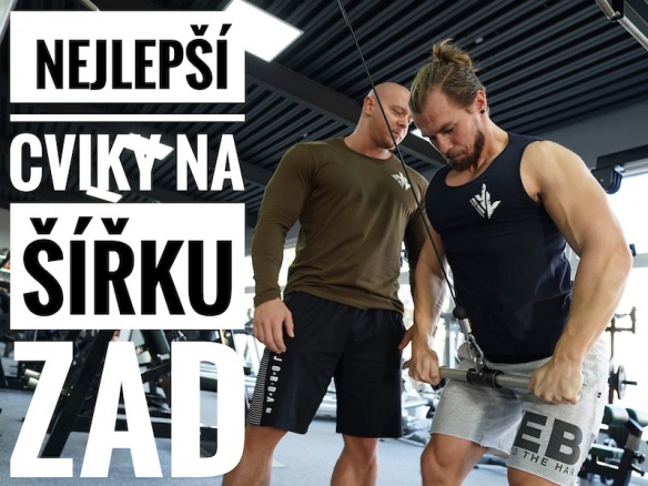 Jak na široká záda. Nejlepší cviky na šířku zad. Jak nejlépe zapojit latissimy.