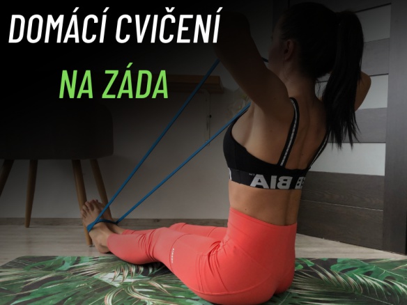 Domácí cvičení na záda. S vlastní váhou a expanderem.