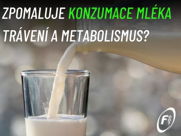 MLÉKO! Zpomaluje konzumace mléka trávení a metabolismus?