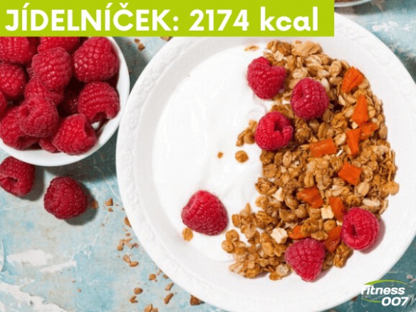 Vzorový jídelníček do krabičky 2174 Kcal | 4 jídla denně