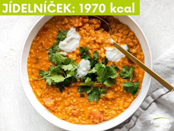 Vzorový jídelníček do krabičky 1970 Kcal | 4 jídla denně