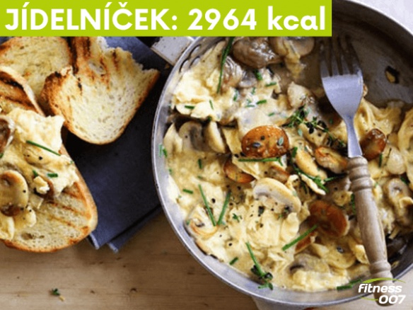 Vzorový jídelníček do krabičky 2964 Kcal | 4 jídla denně